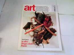 ART Das Kunstmagazin 1995/08 - Daniel Spoerri. In Allen Dingen Steckt Posie U.a. - Sonstige & Ohne Zuordnung