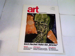 ART Das Kunstmagazin 1983/07 - Erich Heckerl: Vater Der BRÜCKE U.a. - Otros & Sin Clasificación