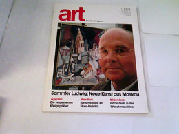 ART Das Kunstmagazin 1982/04 - Sammler Ludwig: Neue Kunst Aus Moskau U.a. - Sonstige & Ohne Zuordnung