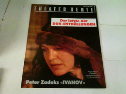 THEATER HEUTE 1990 Heft 07 - Teatro & Danza