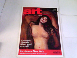ART Das Kunstmagazin 2001/02 - Der Psyco-Klassiker. Warum Ist Edvard Munch Swo Aktuell? U.a. - Sonstige & Ohne Zuordnung