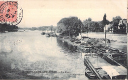 CP FRANCE - 92 - BOULOGNE SUR SEINE - Le Port - P Marusse - Péniche - Boulogne Billancourt