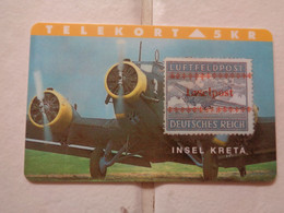 Denmark Phonecard - Aviones