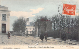 CP FRANCE - 93 - ROMAINVILLE - Chemin Des Carrières - Chevillon - Romainville