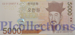 SOUTH KOREA 5000 WON 2006 PICK 55 UNC - Korea, Zuid