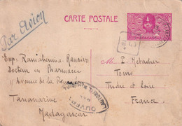 Madagascar - Entier Postal - Censure - Storia Postale