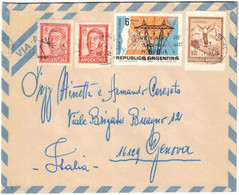 Argentine - Argentina - Buenos Aires - Lettre Avion Pour Gènes (Italie) - Air Mail For Genova (Italia) - 1972 - Storia Postale