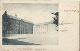 ENGHIEN - Collège St. Augustin - Vue De La Cour 1903 - Enghien - Edingen