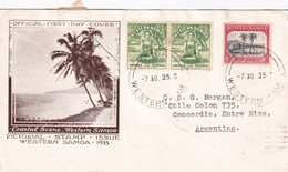 Western Samoa - Enveloppe - Samoa (Staat)