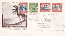 Western Samoa - Enveloppe - Samoa (Staat)