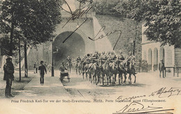 Metz * Avant L'élargissement , Port Serpenoise * Régiment à Cheval - Metz