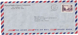 Canada - Québec - Montréal - Physico-Medical Systems Corporation - Lettre Avion Pour Marseille (France) - 18 Mai 1971 - Covers & Documents