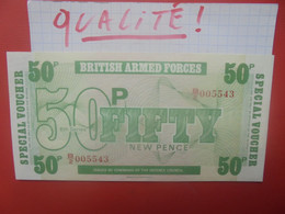 GRANDE-BRETAGNE (MILITAIRE) 50 Pence Peu Circuler/Neuf - Forze Armate Britanniche & Docuementi Speciali