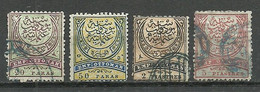 Turkey ; 1876 Issue Crescent Stamps - Used Stamps