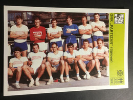 SVIJET SPORTA Card ► WORLD OF SPORTS ► 1981. ► ORK PARTIZAN (BJELOVAR) ► No. 282 ► Handball ◄ - Balonmano