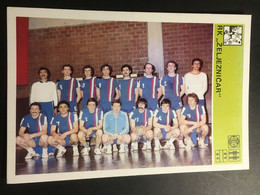 SVIJET SPORTA Card ► WORLD OF SPORTS ► 1981. ► RK ŽELJEZNIČAR ► No. 84 ► Handball ◄ - Palla A Mano