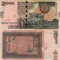 SRI LANKA        2000 Rupees       P-121b        3.7.2006       UNC - Sri Lanka