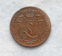 Belgio Leopoldo I 5 Cent. 1837 - 5 Cent