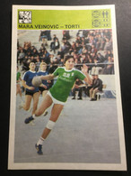 SVIJET SPORTA Card ► WORLD OF SPORTS ► 1981. ► MARA VEINOVIĆ - TORTI ► No. 232 ► Handball ◄ - Balonmano