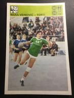 SVIJET SPORTA Card ► WORLD OF SPORTS ► 1981. ► MARA VEINOVIĆ - TORTI ► No. 232 ► Handball ◄ - Handbal