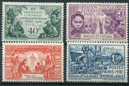!!! WALLIS & FUTUNA : SÉRIE EXPO 1931 N° 66/69 NEUVE * - Unused Stamps