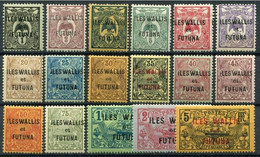 !!! WALLIS & FUTUNA : SÉRIE N° 1/17 NEUVE * - Unused Stamps