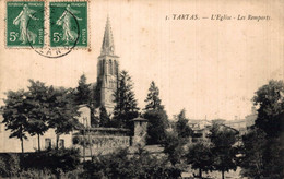 J1201 - TARTAS - D40 - L'Église - Les Remparts - Tartas