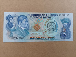 Billete De Filipinas De 2 Pisos Conmemorativo De Papa Juan Pablo, Año 1981, UNC - Philippines