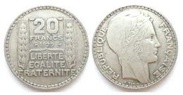 Francia - 20 Franchi 1929 Argento - 20 Francs