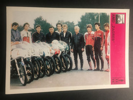 SVIJET SPORTA Card ► WORLD OF SPORTS ► 1980. ► AMD ZAGREB ► No. XII/1980. ► Motorcycling ◄ - Trading Cards