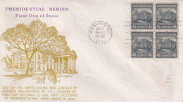 Etats Unis - Enveloppe 1er Jour - FDC - TB - 1851-1940