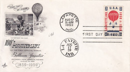 Etats Unis - Enveloppe 1er Jour - FDC - TB - 1951-1960