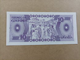 Billete De GHANA De 10 Cedis, Año 1984, UNC - Ghana