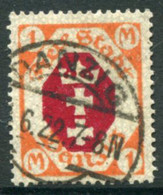 DANZIG 1921  Arms 1 Mk. Postally Used.  Michel 83,  Infla Expertised - Afgestempeld