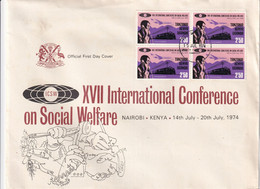 Kenya Tanzanie Ouganda - Enveloppe - TB - Kenya (1963-...)