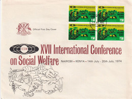 Kenya Tanzanie Ouganda - Enveloppe - TB - Kenya (1963-...)