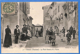 84 - Vaucluse - Ansouis - Le Petit Portail Et La Mairie (N11511) - Ansouis