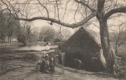 Gourin * Le Moulin Et L'étang De Tronjolie * Minoterie Enfants Villageois - Gourin