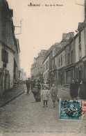 Locminé * Rue De La Mairie * Enfants Villageois - Locmine