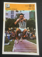 SVIJET SPORTA Card ► WORLD OF SPORTS ► 1981. ► NENAD STEKIĆ ► No. 259 ► Athletics ► Long Jump ◄ - Atletiek