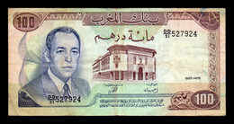 Marruecos Morocco 100 Dirhams 1985 Pick 59b Bc/Mbc F/Vf - Maroc