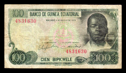 Guinea Ecuatorial 100 Bipkwele 1979 Pick 14 Bc/Mbc F/Vf - Equatorial Guinea