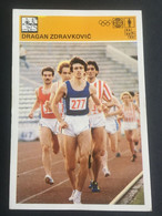 SVIJET SPORTA Card ► WORLD OF SPORTS ► 1981. ► DRAGAN ZDRAVKOVIĆ ► No. 81 ► Athletics ► 800m / 1500m / 3000m ◄ - Athlétisme