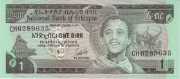 ETHIOPIA 1 BIRR 1976 P 30b UNC SC NUEVO - Etiopia