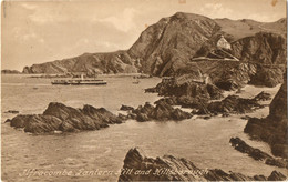 ILFRACOMBE, Lantern Hill & Hillsborough-Old Paddle Steamer Heading In From Bristol Channel Trips Poss.c1920s-Frith & Co - Ilfracombe