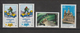 France Service 2003 126 à 129, 4 Val ** MNH - Mint/Hinged