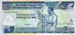 ETHIOPIA 5 BIRR 2017 P 47h UNC SC NUEVO - Aethiopien