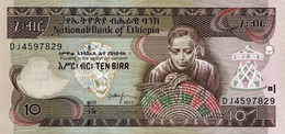 ETHIOPIA 10 BIRR 2017 P 48g UNC SC NUEVO - Ethiopie