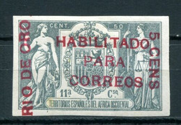 1908.RIO DE ORO.EDIFIL 40A*.NUEVO CON FIJASELLOS(MH).CATALOGO 130€ - Rio De Oro