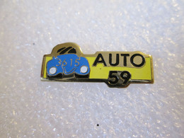 PIN'S    VOLKSWAGEN  COCCINELLE  3615  AUTO 59 - Volkswagen